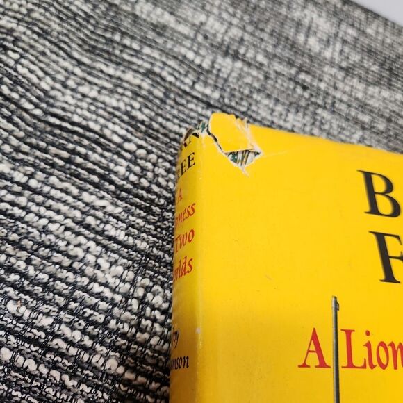 Born Free hardback with dust jacket - Picture 2 of 8